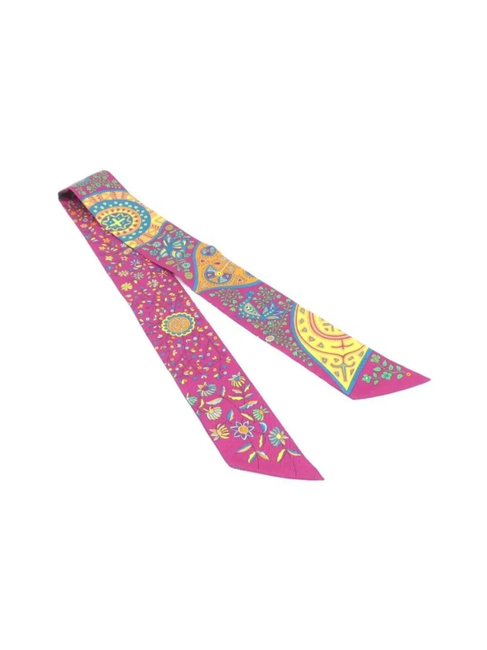 Hermes L'arbre de Vie Twilly Scarf